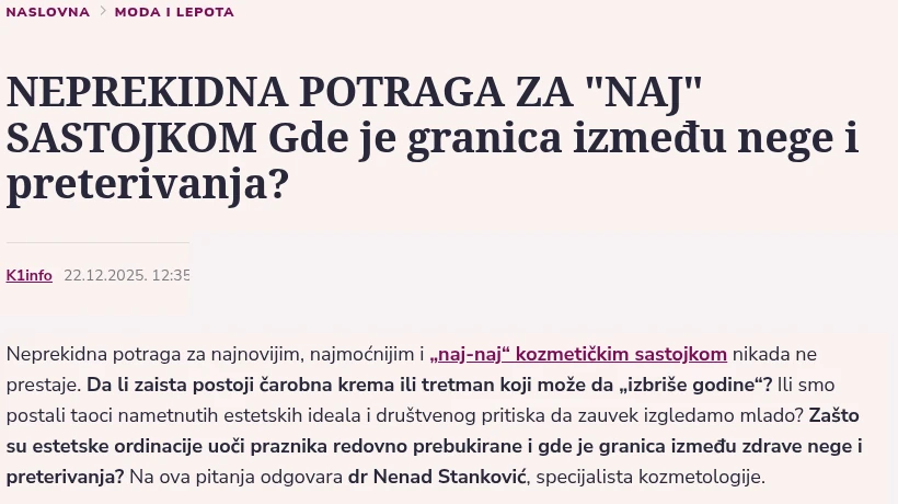 Isečak iz teksta