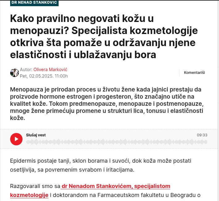 Isečak iz teksta